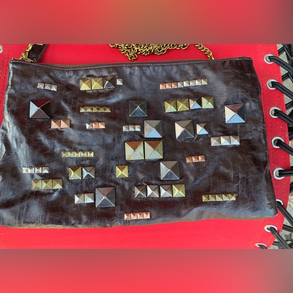 🔥RACHEL Rachel Roy studded metal  purse - Picture 5 of 8